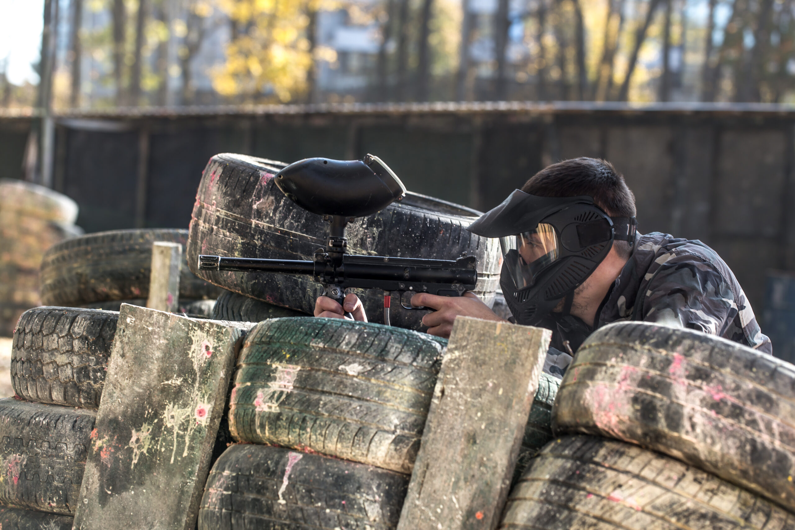 deportes extremos paintball