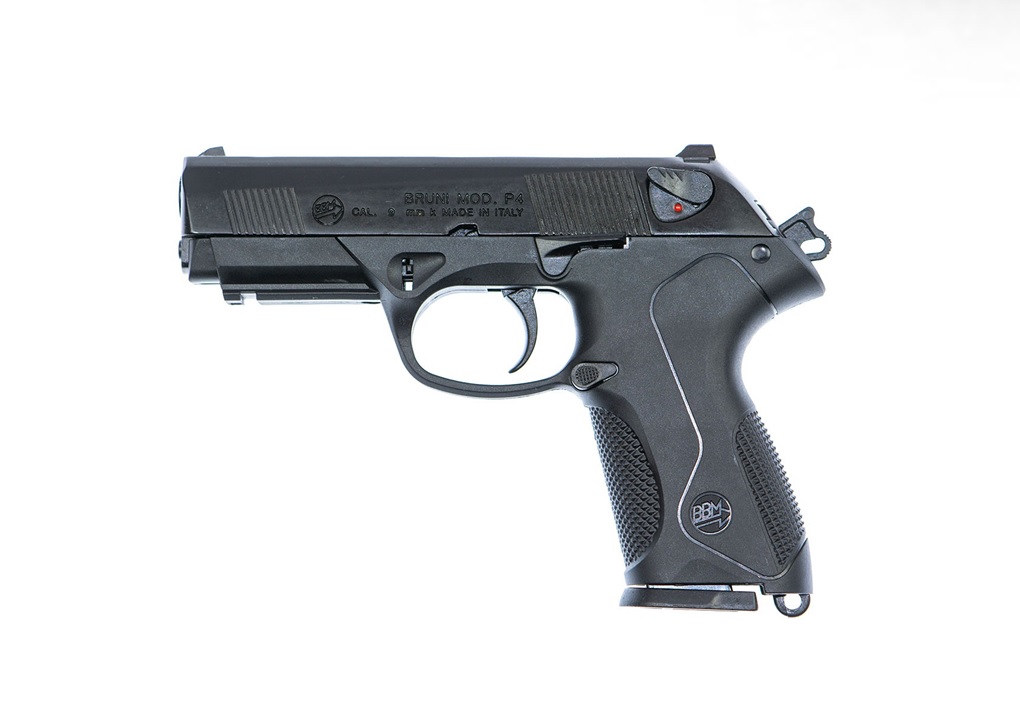 PISTOLA DE FOGUEO P4; BRUNI